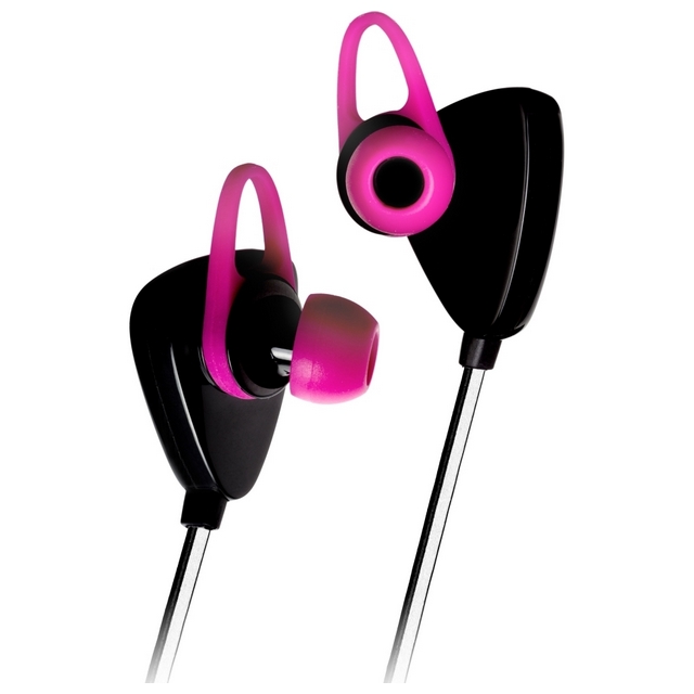KITSOUND AURICOLARE BLUETOOTH TRAIL SPORT EARBUDS UNIVERSALE PINK /PER ANDROD IOS IPHONE MICROSOFT